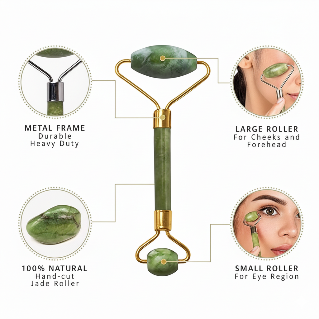 Jade Roller and Gua Sha