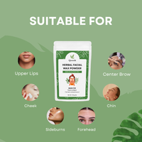 Herbal Facial Wax Powder (Painless & Quick)