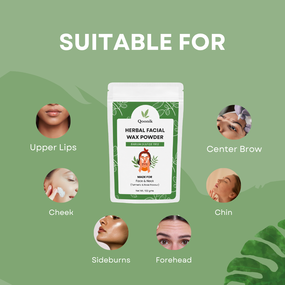 Herbal Facial Wax Powder (Painless & Quick)
