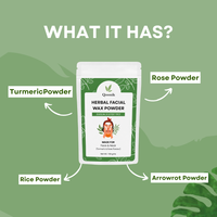 Herbal Facial Wax Powder (Painless & Quick)