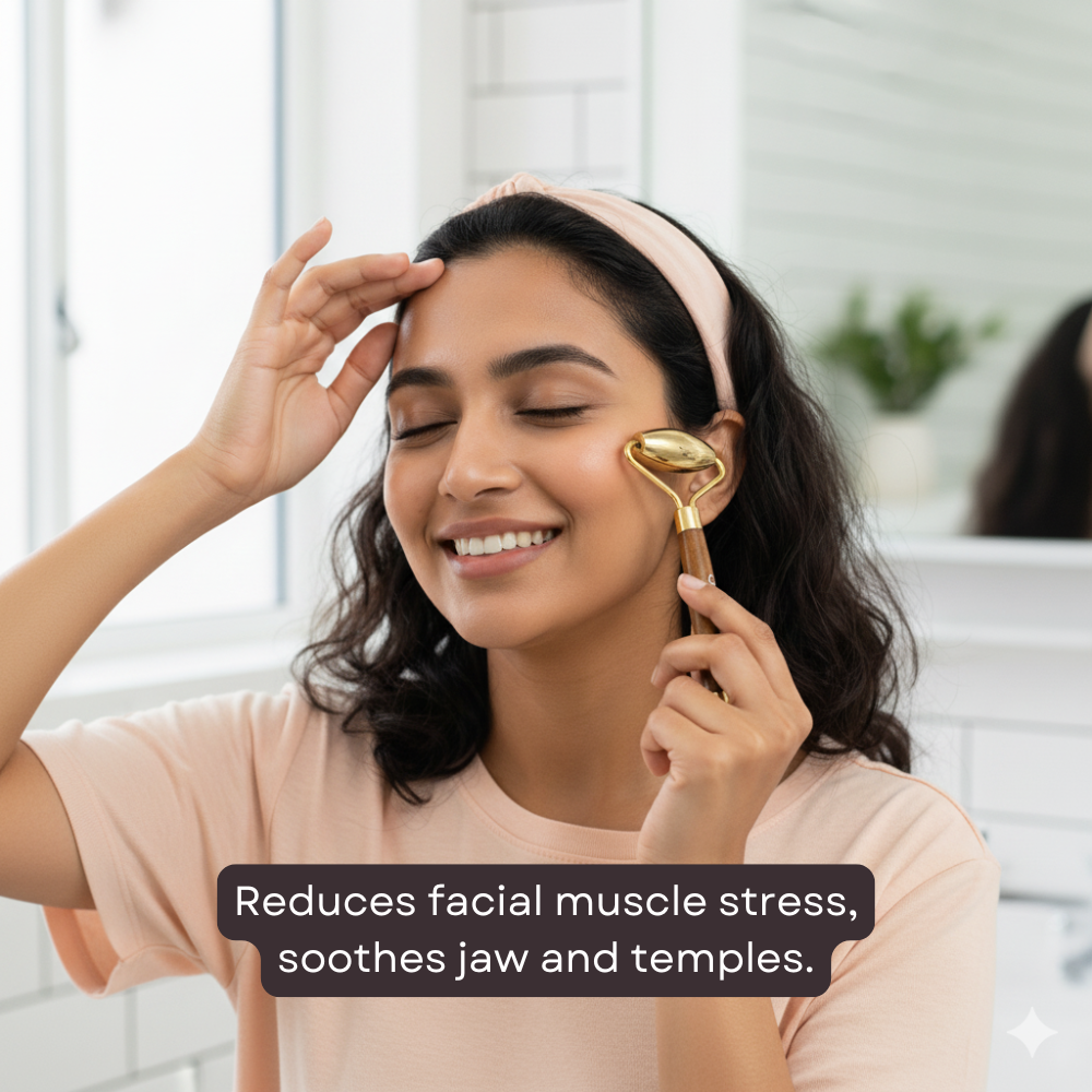 Kansa Face Roller and Massager